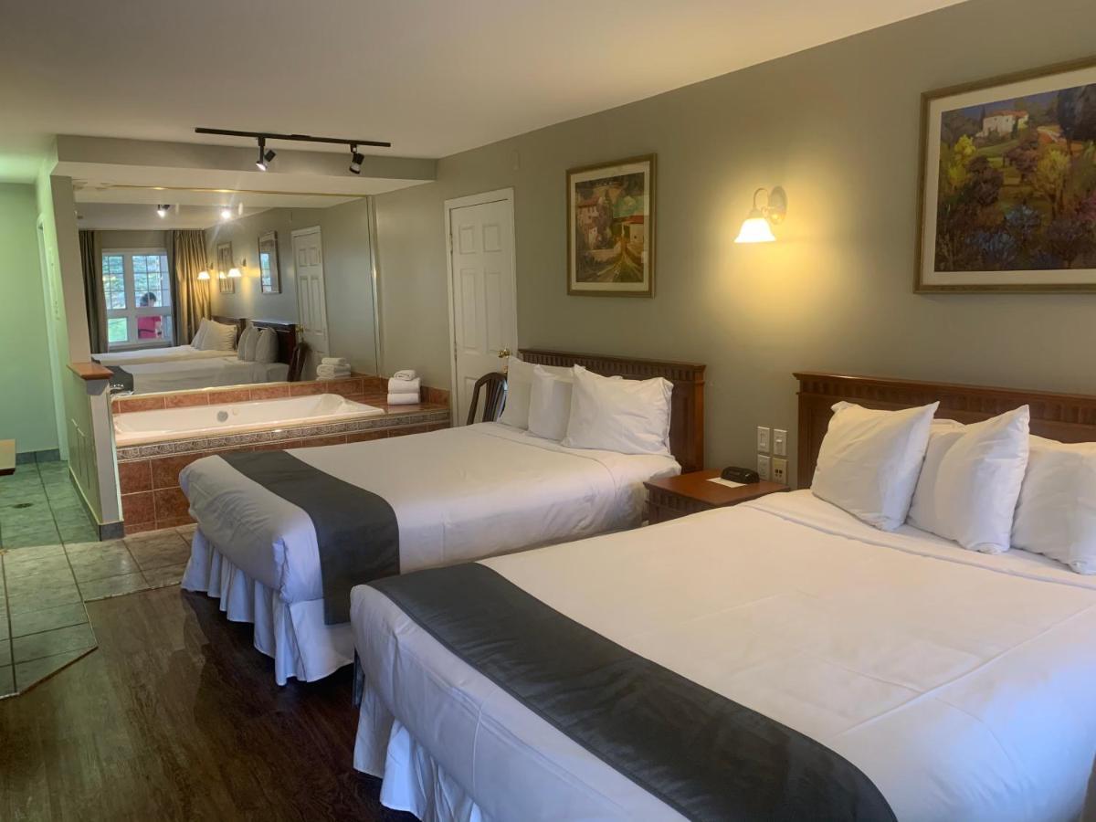 Hotel And Suites Les Laurentides サン・ソヴェ－ル・デ・モン エクステリア 写真